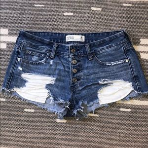 Abercrombie Jean Shorts